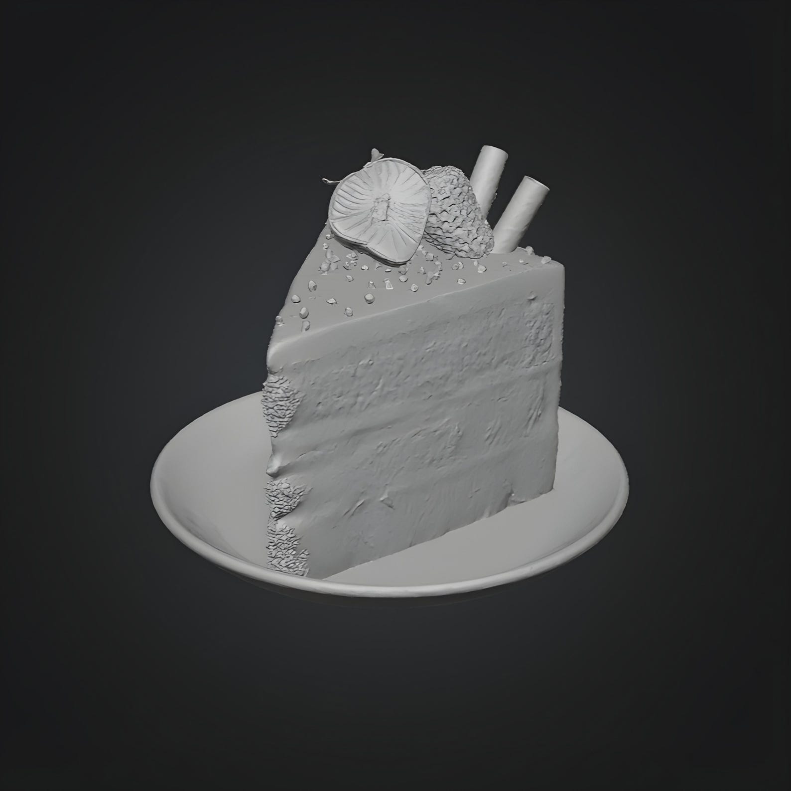 Bakery Dessert 3D Models – Printable Miniature Set STL Files - Etsy