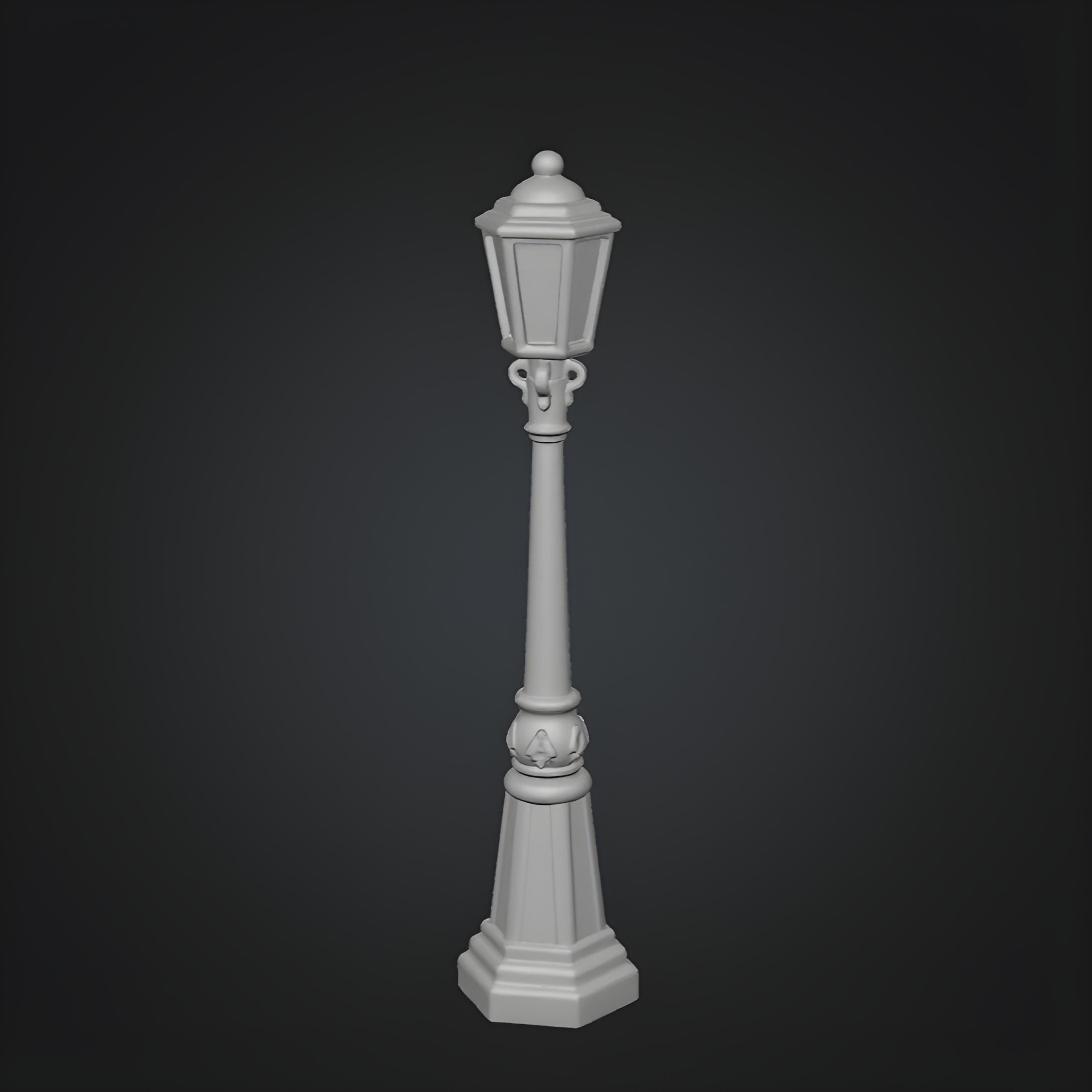 Street Lamp STL Set – 12 Vintage & Industrial Miniature Outdoor Lights ...