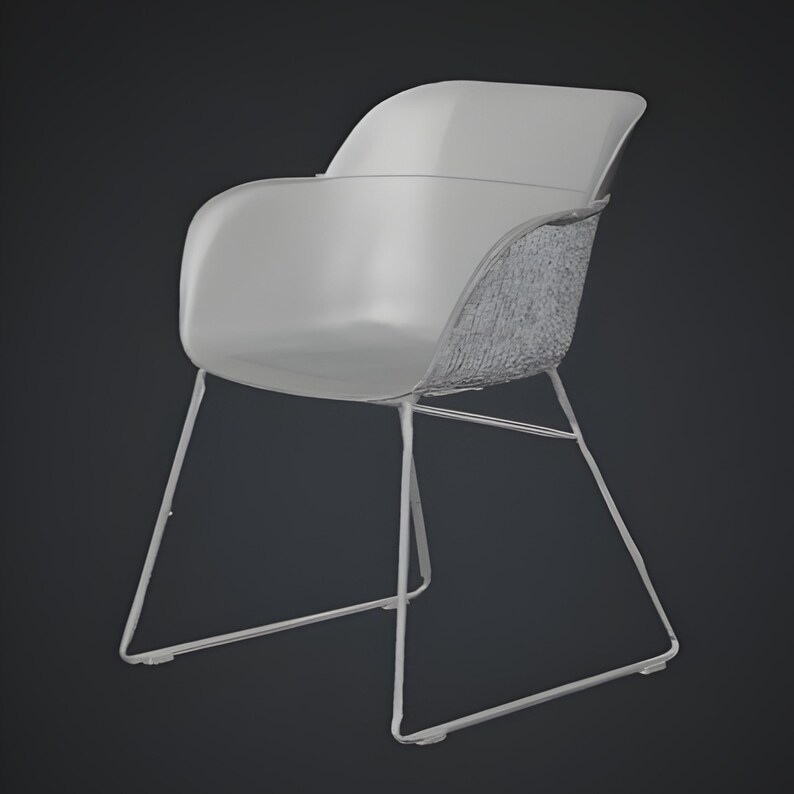 High-quality modern chair 3D model representing a contemporary lounge seating design with elegant curves and modern structure. Ideal for interior visualization, architectural renders, and digital furniture projects. This modern chair 3D asset delivers clean topology, realistic proportions, and print-ready geometry for professional designers and creators.