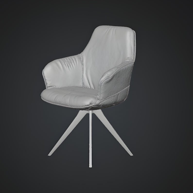 Premium modern chair 3D model showcasing a minimalist seating design with smooth upholstery and modern metal base. Designed for 3D rendering, architectural visualization, and 3D printing workflows, this modern chair 3D asset offers clean geometry, accurate scale, and realistic form. Ideal for interior designers, architects, and 3D artists creating contemporary living, dining, or office environments.