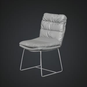 Modern chair 3D model featuring elegant curves, contemporary proportions, and a refined modern furniture look. Developed for architects and interior designers, this modern chair 3D works seamlessly in residential and commercial interior scenes, supporting realistic visualization, animation, and print-ready 3D workflows.