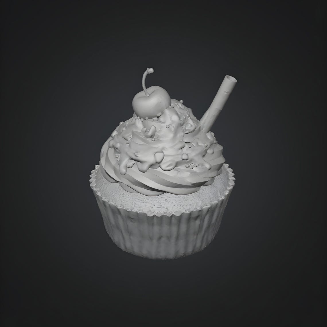 Bakery Dessert 3D Models – Printable Miniature Set STL Files - Etsy