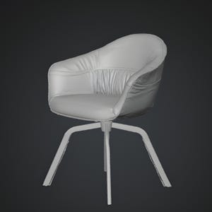 Modern chair 3D model showcasing a comfortable cushioned seat, modern arm structure, and sleek contemporary form. Designed for interior designers and visualization artists, this modern chair 3D supports architectural renders, digital staging, and 3D printing, delivering realistic furniture proportions and a clean modern aesthetic.