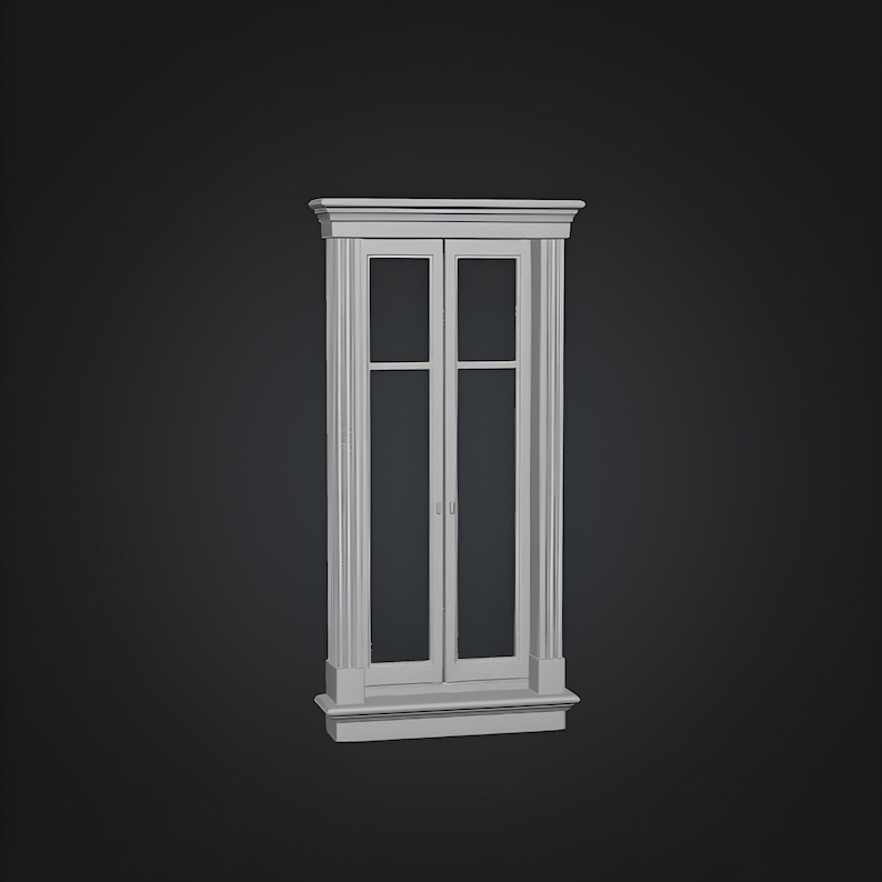 Window Stl Miniature Window STL Bundle – 10 Architectural Windows for Dollhouse ...