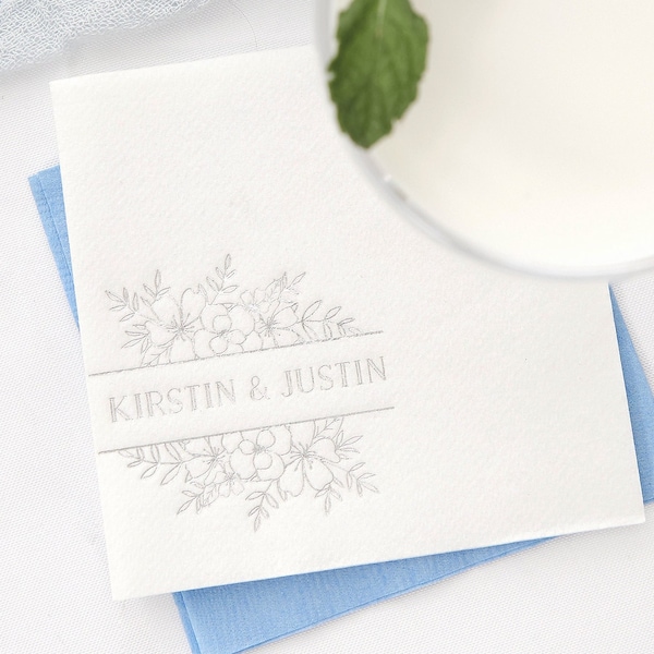 Personalized Baby Cocktail Napkins Etsy