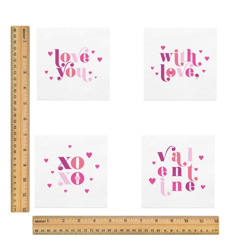 PicturePerfectPapier XOXO Valentine Napkin - Thumbnail 3