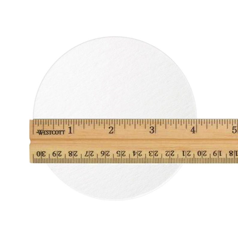 Personalized Coaster, Please Don't Take My Drink I'm Dancing Text, 4" Round, Uncoated Pulp Board, Wedding Favor Bild 5