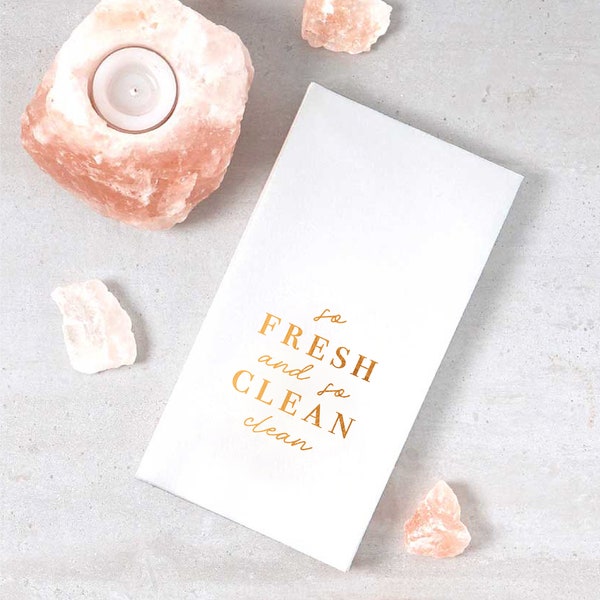 Guest Napkins Powder Room Personalized - Etsy