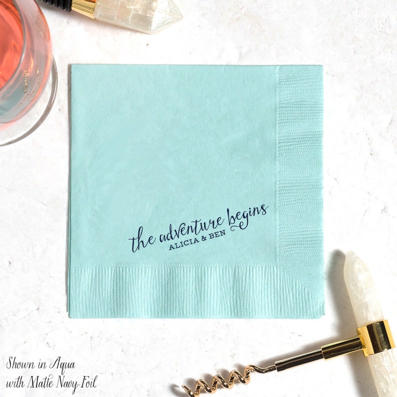 personalized baby napkins
