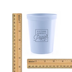 Personalized 16oz Stadium Cups - Papel Picado with Script Font Design for Parties image 6