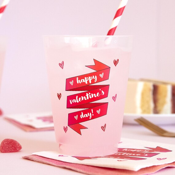 8 Oz. Crystal Clear Round Plastic Disposable Party Cups - 500 Cups A2 14475875