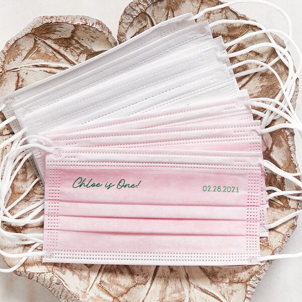 Personalized Face Mask Etsy