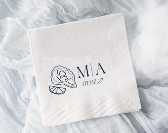 Oyster Cocktail Napkins