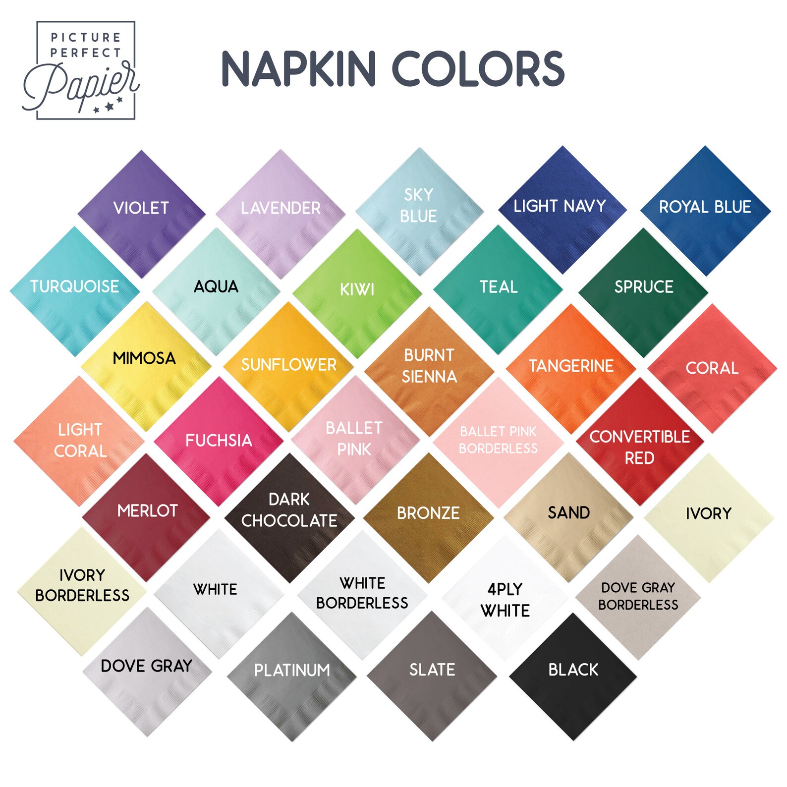 Personalized Cocktail Napkins With Initial Branches Design Etsy