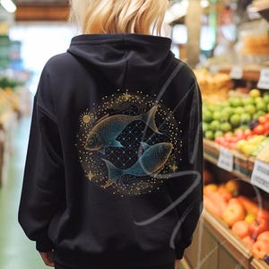 Pisces Shirt, Pisces Star Shirt, Pisces Constellation, Pisces Zodiac Hoodie, Zodiac Symbol, Pisces Zodiac Gift, February, March Birthday