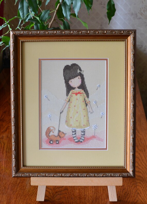 gorjuss girl cross stitch