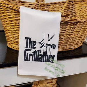 Küche und oder BBQ, The Grillmaster, House Warming, Geschenk, Pitt Boss Grill Smoker, Geburtstag, Secret Santa, Hostess. Küchen- oder Bartuch
