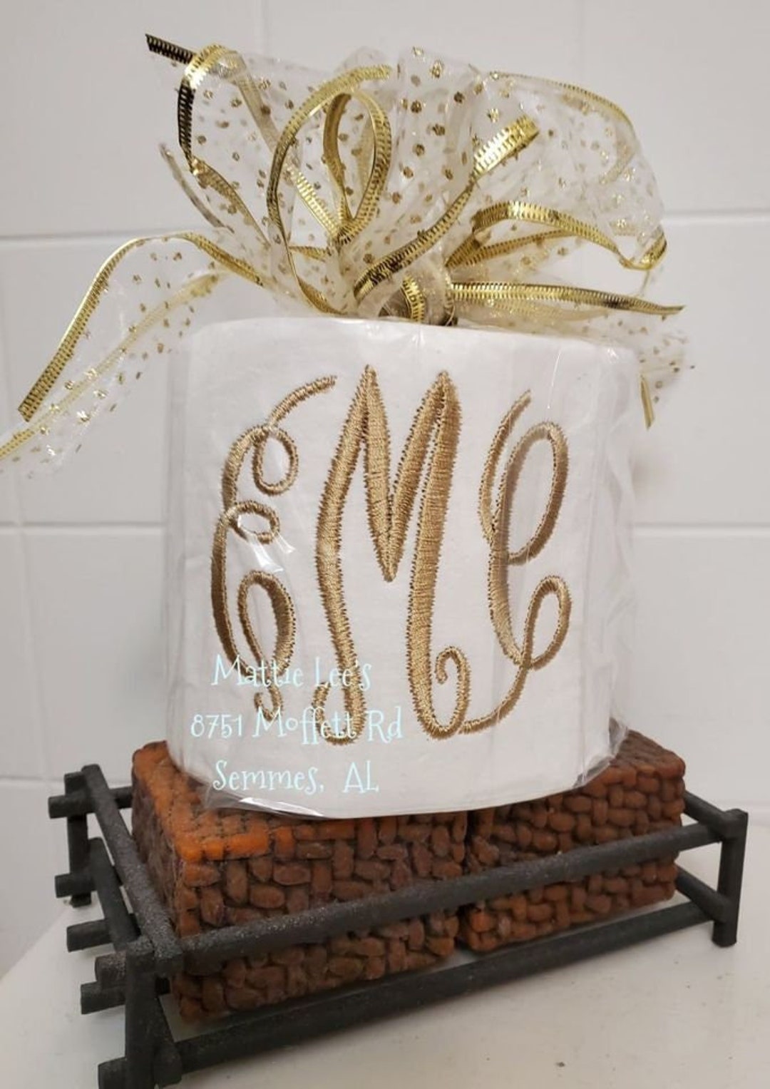 Monogrammed Toilet Paper. for the Person That Has Everything - Etsy Monogrammed Toilet Paper. for the Person That Has Everything - Etsy