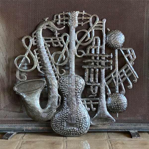 Jazz Metal Wall Art Etsy