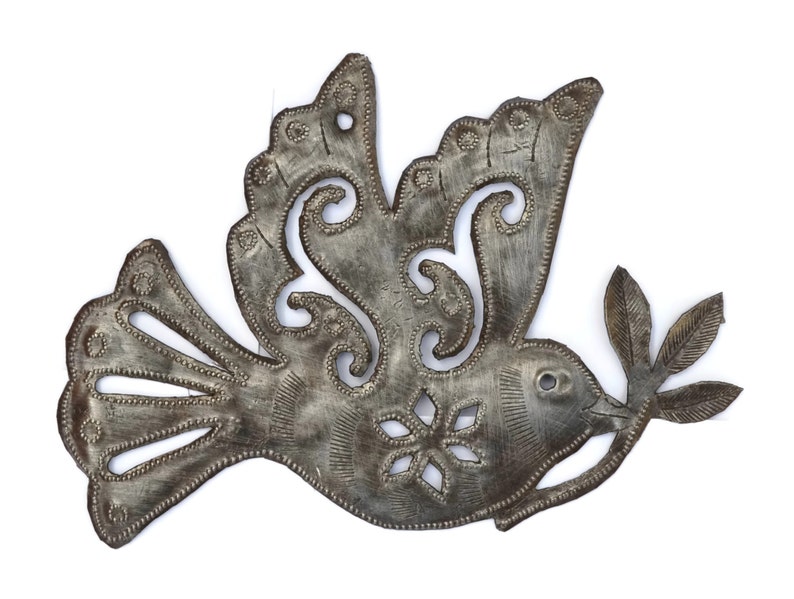 Doves set of 2 Engraved Inspiration Wall Decor Flying Etsy