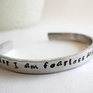 Beware for I Am Fearless and Therefore Powerful Quote by - Etsy
