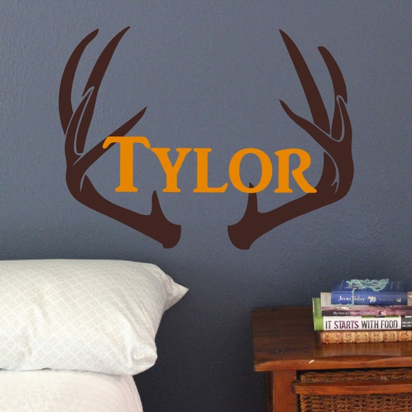 Deer Wall Decal Etsy