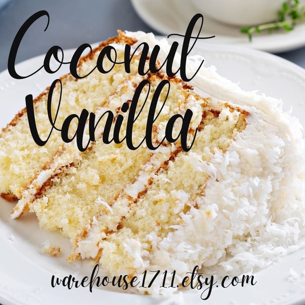 Coconut Vanilla Candle/Bath/Body Fragrance Oil