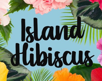 Island Hibiscus Candle/Bath/Body Fragrance Oil