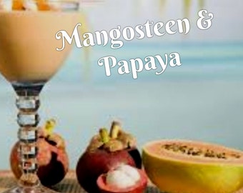 Mangosteen Papaya Candles/Bath/Body Fragrance Oil