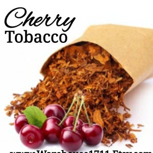 Cherry Tobacco Candle Masculine Fragrance Oil