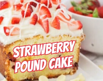 Strawberry Pound Cake (Type) Candle/Bath/Body Fragrance Oil