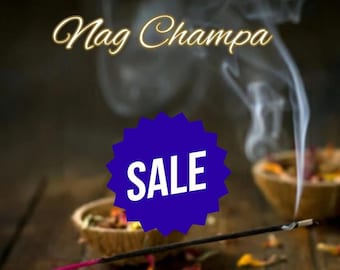 Nag Champa Candle/Bath/Body Fragrance Oil - CLOSEOUT FRAGRANCE - Will Not Restock - Sale