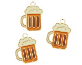 Beer Mug Jewelry Bracelet Necklace Charms