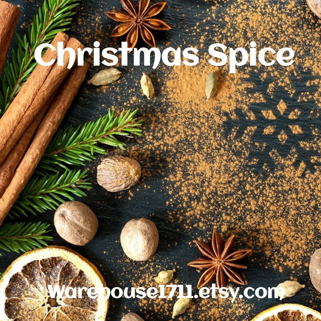 Christmas Spice Candle/bath/body Fragrance Oil Etsy
