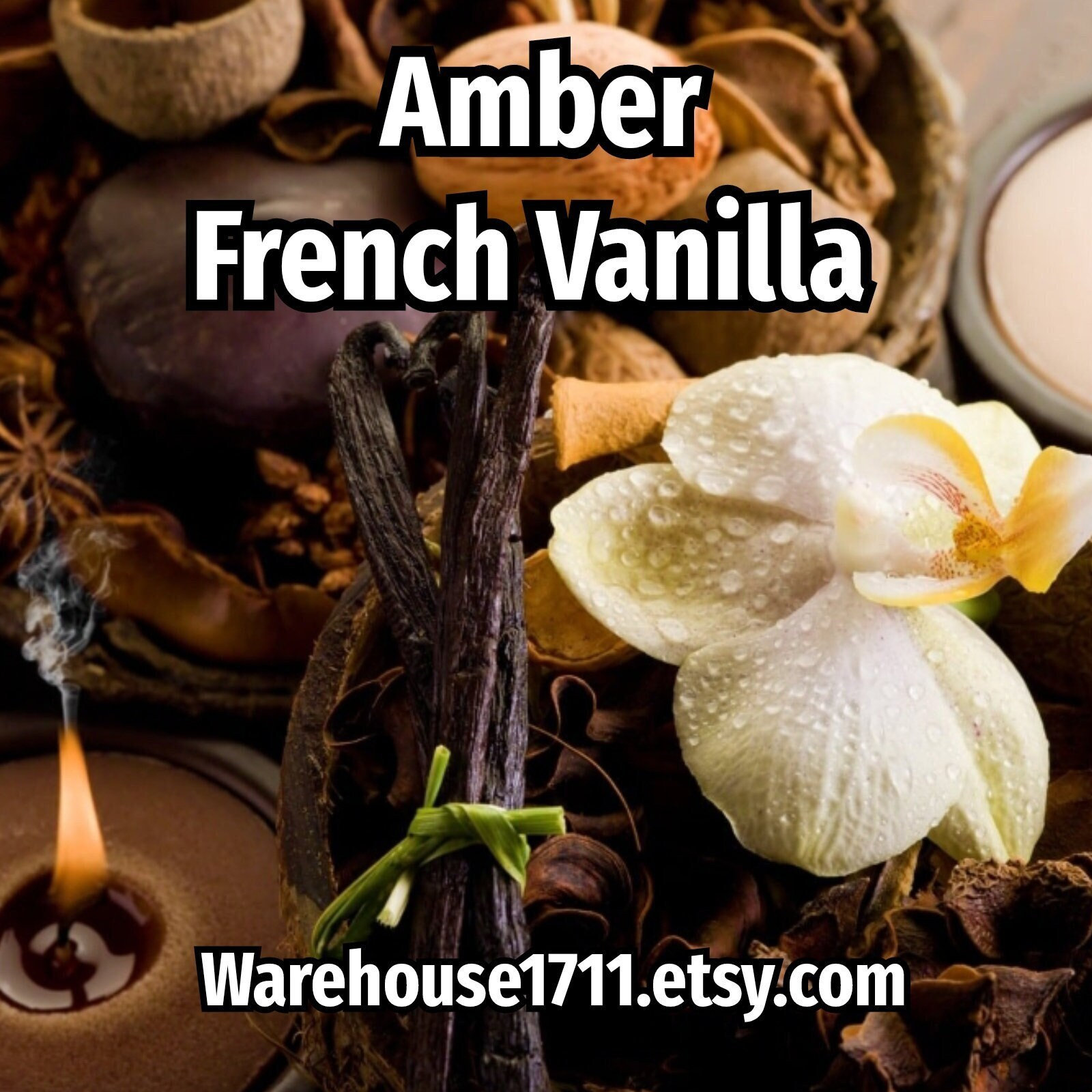 Amber & Vanilla Fragrance Oil