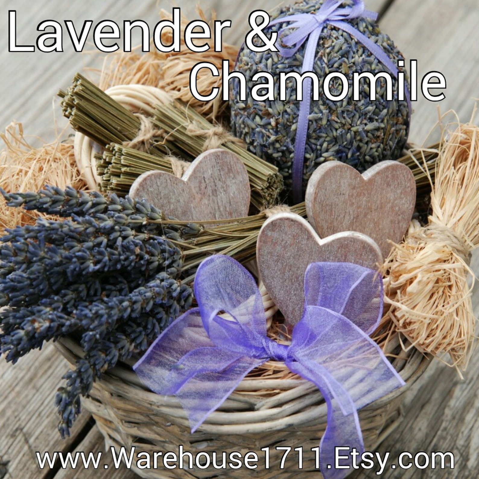 Aromatherapy Candle - Roman Chamomile & Lavander main image 0