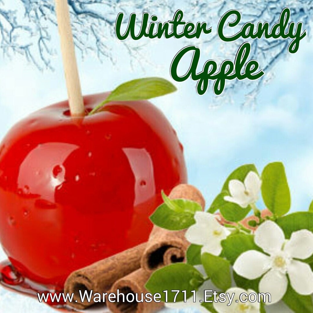 Winter Candy Apple type Candle/bath/body Fragrance Oil - Etsy