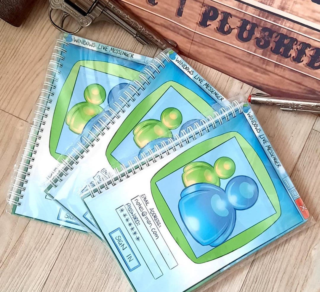 MSN Notebook, Windows Live Messenger, Nostalgic Gifts, Retro Gifts ...