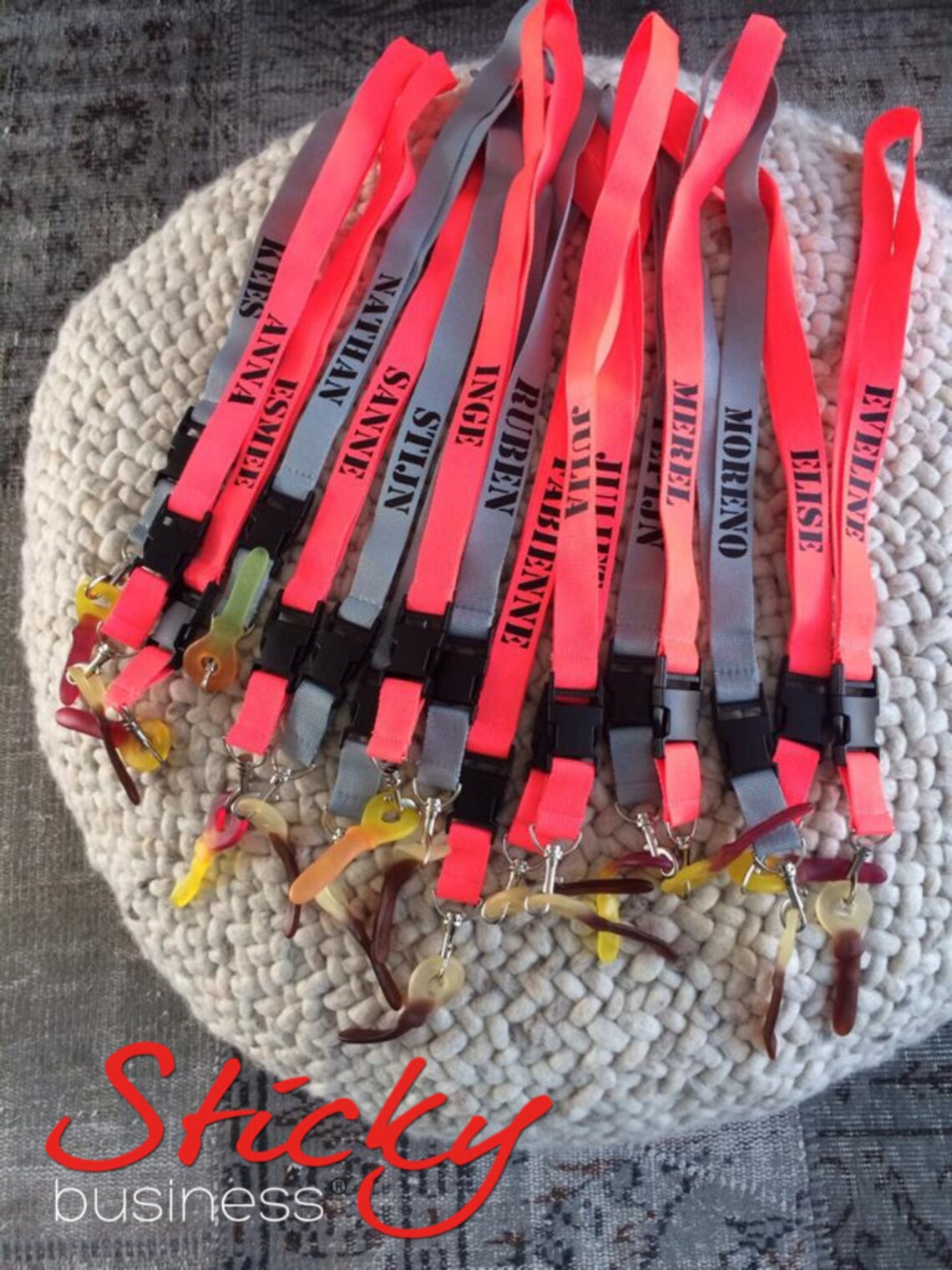 Personalized Lanyards Polyester Custom Kids Lanyard Keychain Etsy