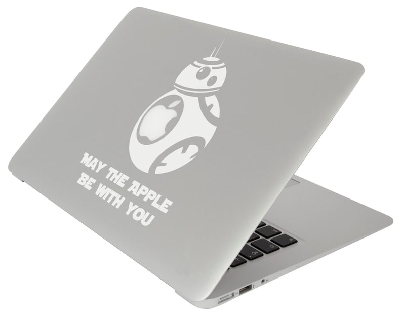 laptop computer decal Star Wars stormtrooper iPad cover decal MacBook cover decal may apple be with you 11 12 13 15 17 inch darth vader afbeelding 4