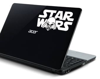 laptop computer decal Star Wars stormtrooper ipad cover decal macbook cover decal may apple be with you 11 12 13 15 17 inch darth vader