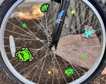 Aangepaste set fiets-, rolstoel- of kinderwagenbedels