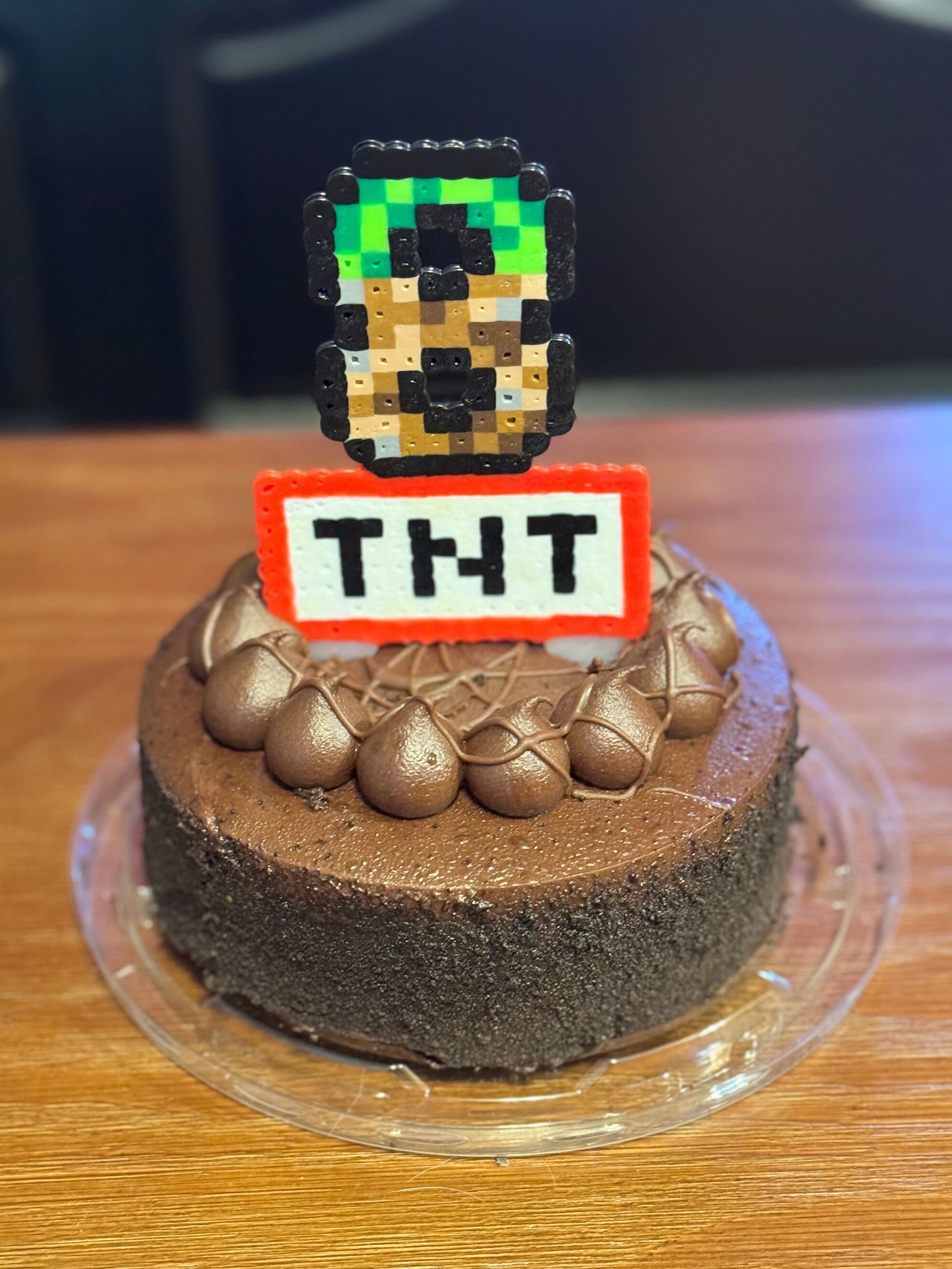 Custom Minecraft Perler Bead Topper