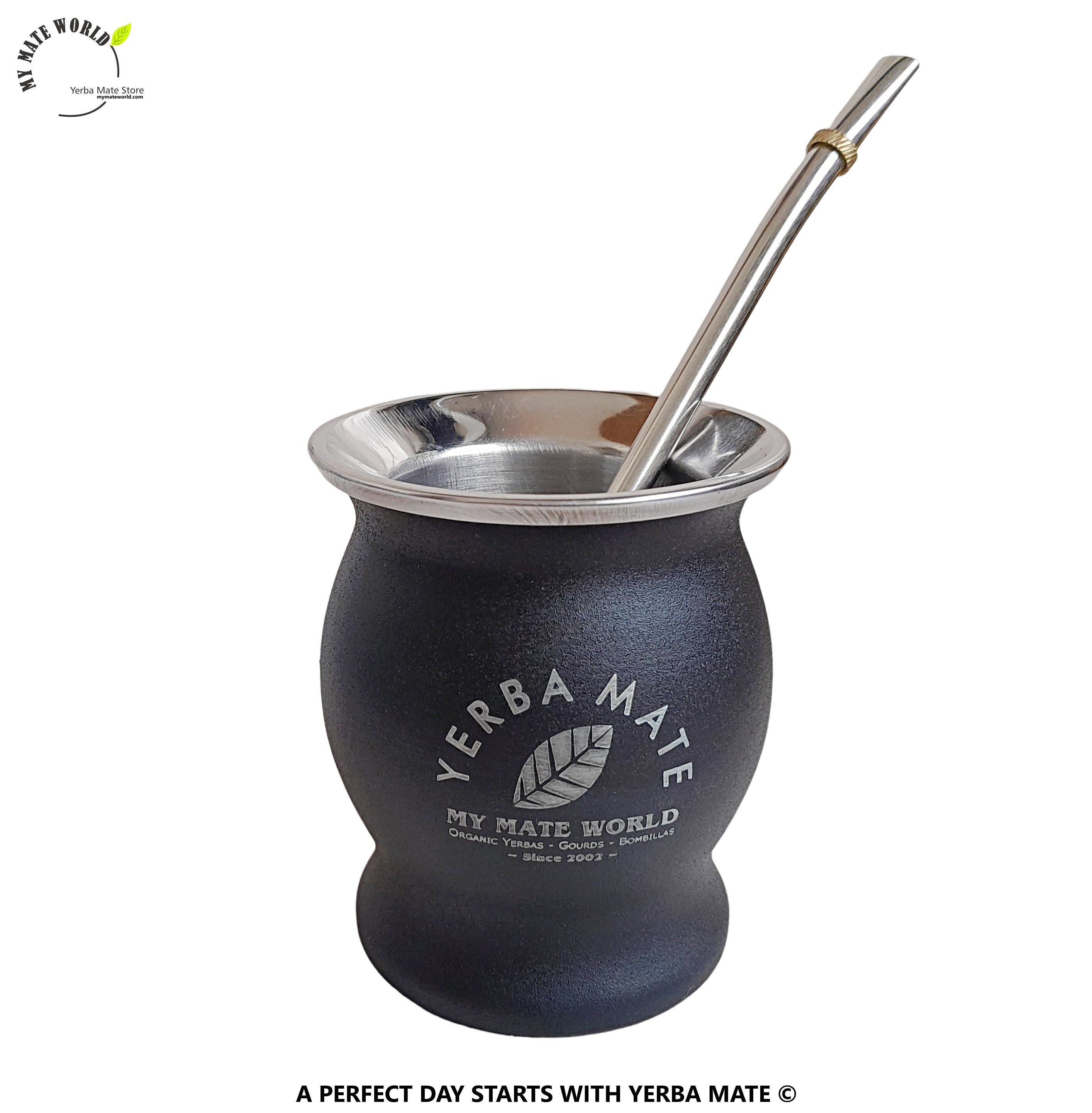 Thermo for Yerba Mate Yerba Mate Black Thermos Termo for Yerba Mate  Argentina World Cup Winner Qatar 2022 