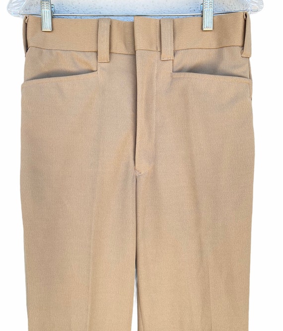 Vintage Sir Francis Trouser Pants beige camel hig… - image 4