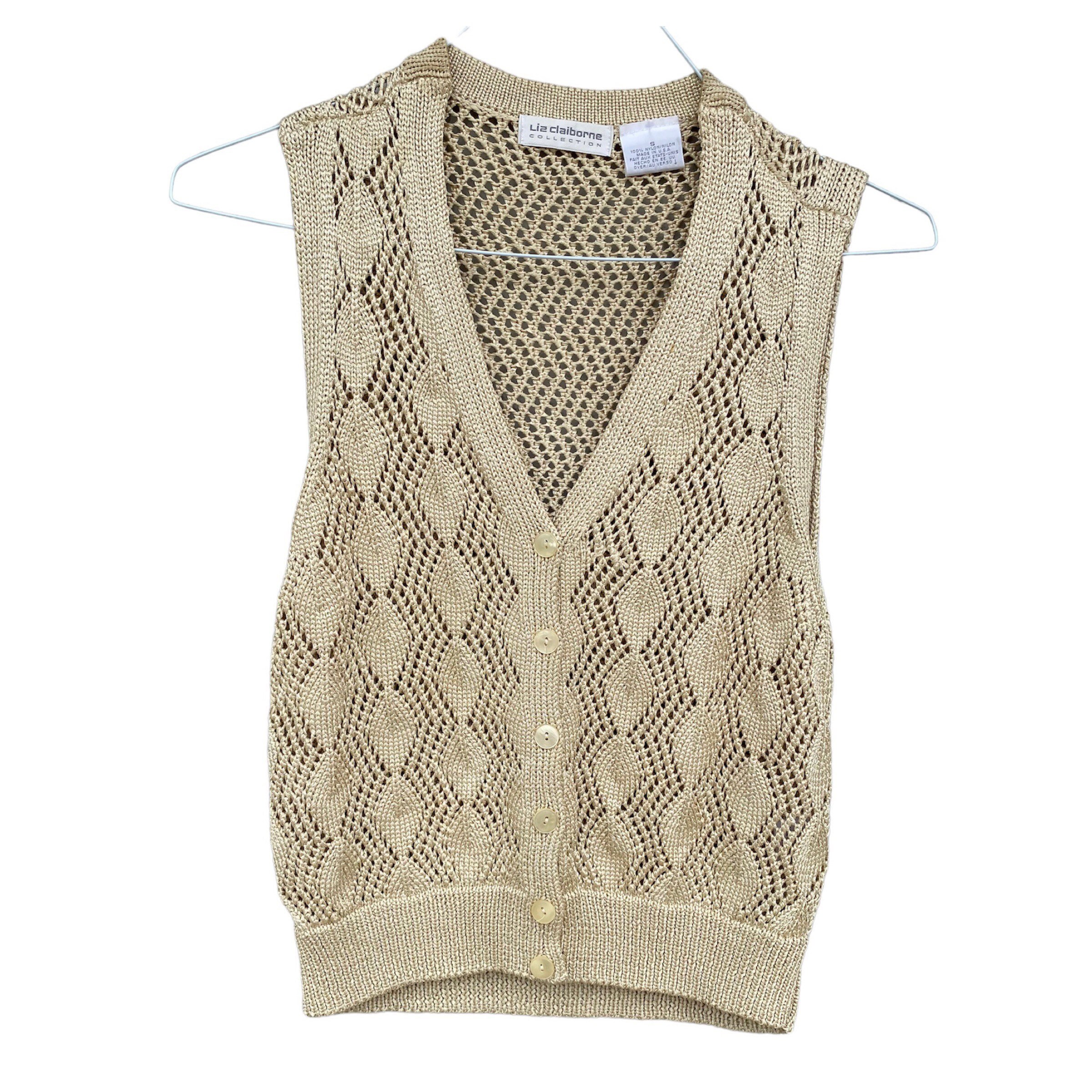 Liz Claiborne Vest - Etsy