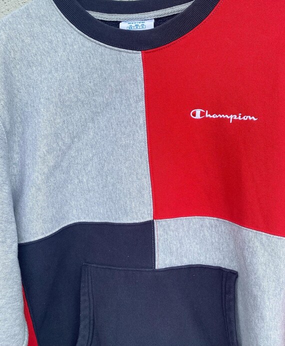 Champion sweater womens red or blue cheap