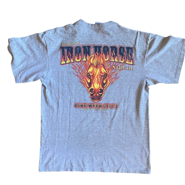 Iron Horse Tee Shirt Etsy