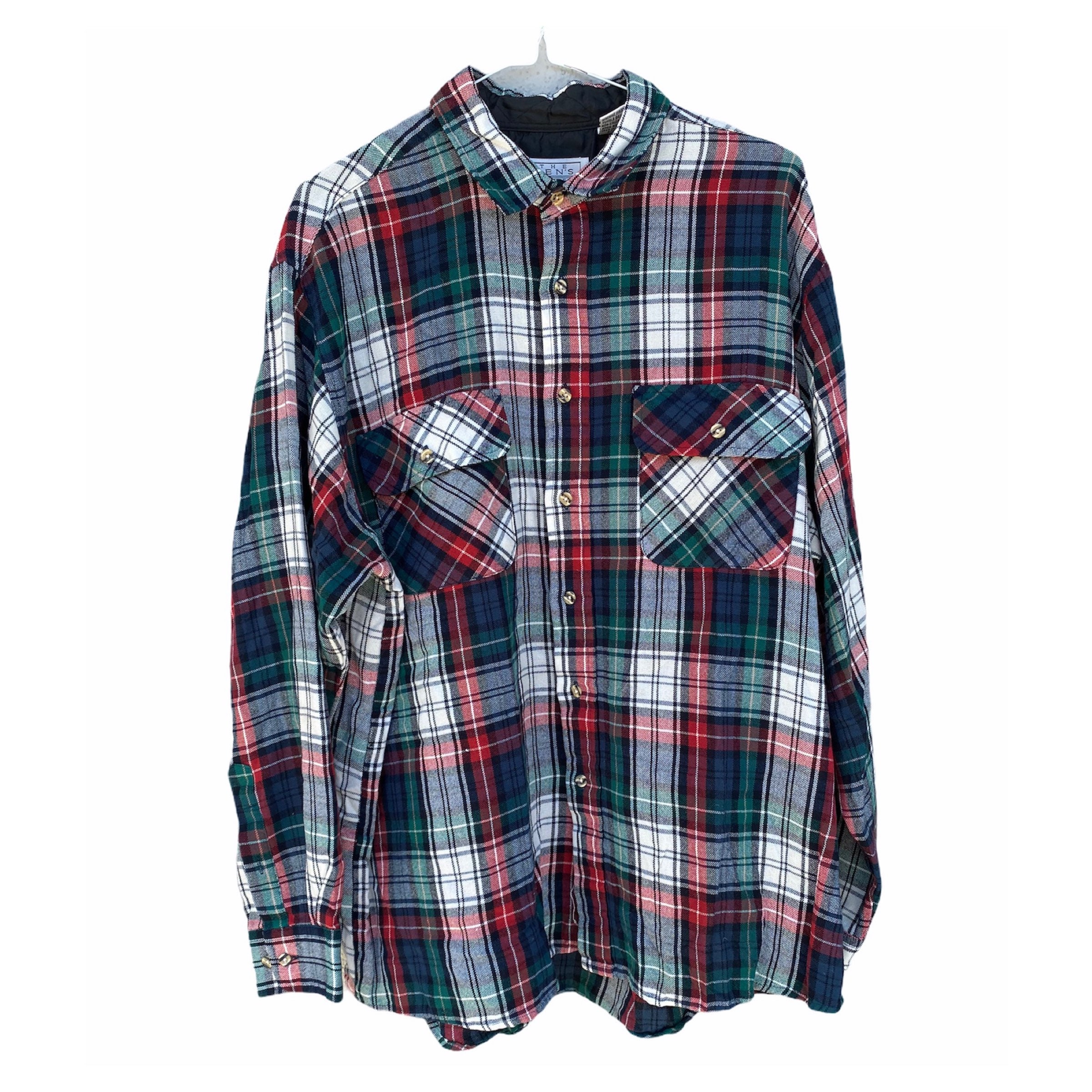 Vintage Sears Plaid Flannel the Men's Store XL Women's Vintage Sears Plaid Flannel the Men's Store XL Women's