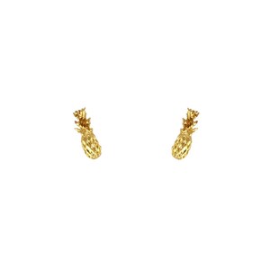 Pineapple Stud Earrings Pineapple Earrings Summer Fruit Trendy Studs Everyday Jewelry Piña Studs